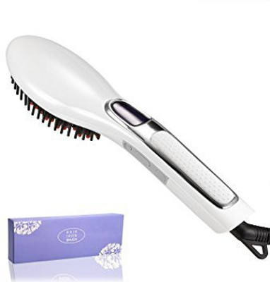 

ACEVIVI Professional Digital Electric Anion Straightener Hair Comb, 0 Damage and 8 Seconds Silky straight Hair, Anti Static Hair Straightener Brush for Beauty Styling