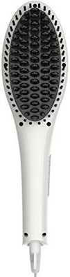 

PRITECH Professional Electric Hair Straightening Brush Hair Straightener with LCD Display Anti-Scald Comb Teeth White TA-2020