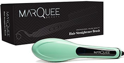 

MarQuee Beauty Beauty Professional Hair Straightener Brush- 3 in 1 Best Styling Brush for Professional Results (3 colors) (Mint)