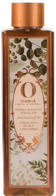 

Ohria Ayurveda 100% Natural & Pure Nimba Karanj Thailam For Hair & Scalp Conditioning - 200 ml/ e6.7 OZ(200 ml)