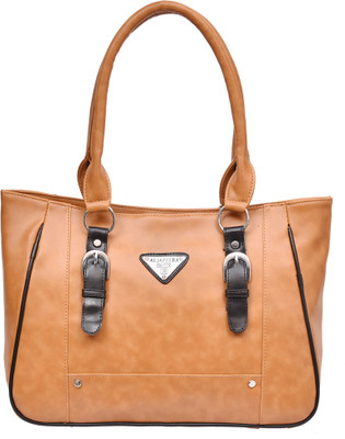 

Al Jazeera Shoulder Bag(Tan, Black), Black;tan
