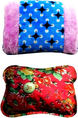 

OYD Health Care Electric Heating Pad With Gel New Best Quality PACK OF 2 (Multicolor) Electric Fur and electric 1 L Hot Water Bag(Multicolor)