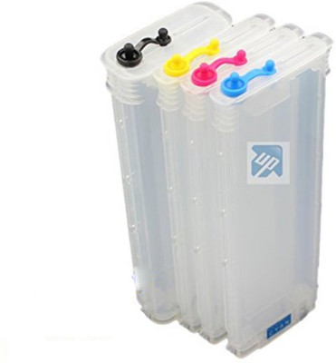 

PPS Empty Refillable Cartridge for HP 5300/7380/5400/8600 Printers Compatible with HP 18/88A Long Multi Color Ink Toner(Black, Cyan, Yellow, Magenta)