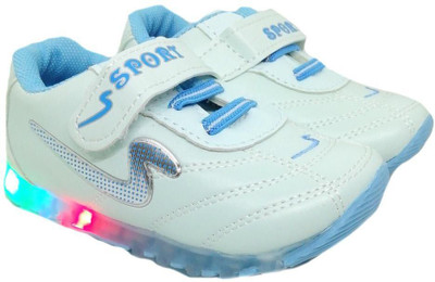 

TeeniTiny Boys & Girls Velcro Sneakers(Blue