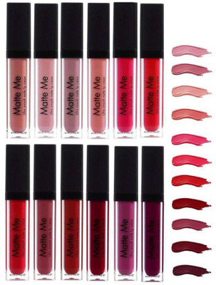 

Make Line Matte Me ultra Smooth Liquid Lipstick(Multi Color)