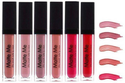 

Make Line Matte Me ultra Smooth Liquid Lipstick(Multi)