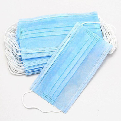

OM 100 Pcs DISPOSABLE FACE MASK AND RESPIRATOR Mask and Respirator