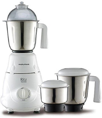 

Morphy Richards Ritz Essensial 600 Watt 600 Mixer Grinder(White, 2 Jars)