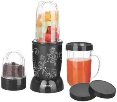 

Skyline VTL-4455 400 Juicer Mixer Grinder(Black, 3 Jars)