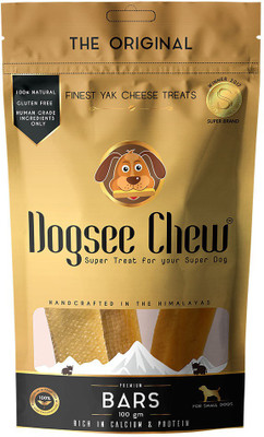

Dogsee Chew Dogsee Chew Small Bars for Small Dogs, 100% Natural Dog Treats Cheese Dog Chew(100 g, Pack of 0)