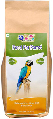 

JiMMy Food For Parrot - 400 GMS Pack 400 g Dry Bird Food