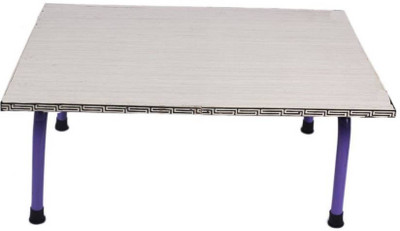 Silverline International Engineered Wood Portable Laptop Table(Finish Color - WHITE)