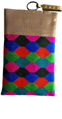 

Mahadev Exports Mobile pouch with zip behind Mobile Pouch(Multicolor)