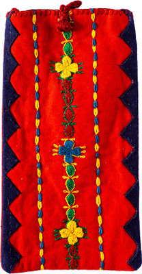 

Lambani Embroidery Multipurpose hand made Red Pouch Pouch(Red)