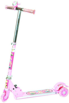 

JSK Collection Three Wheeler Folding Scooter For Kids Manual Scooter(Pink)