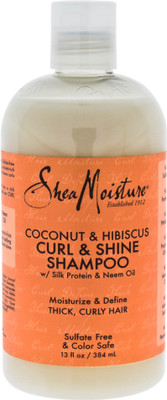 

Shea Moisture Organic Coconut & Hibicus Curl & Shine Shampoo 384Ml(384 ml)