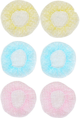 

HOMIZE Waterproof Elastic Plastic Printed Hair Cover shower Cap