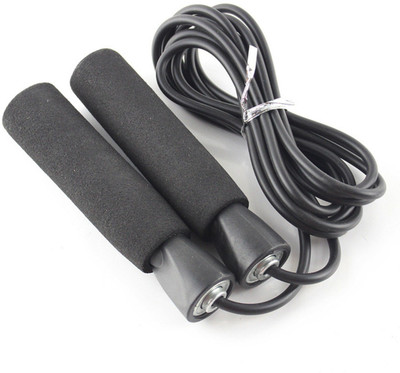 

GOCART 2.8M Jump Rope with Counter, Skipping Rope , Adjustable Fitness Equipment Freestyle Skipping Rope(Black, Length: 9.2 inch)