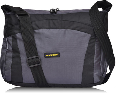 

Adamson Men & Women Casual Black Polyester Sling Bag