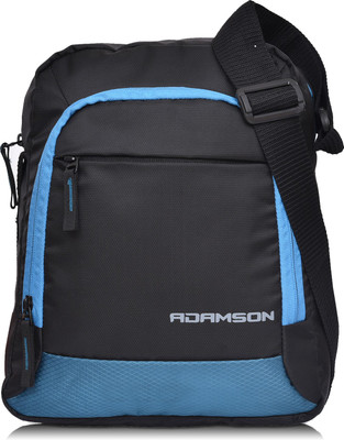 

Adamson Men & Women Casual Black, Blue Polyester Sling Bag