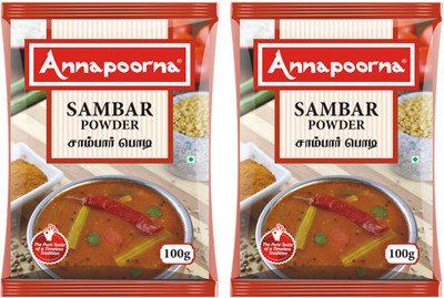 

Annapoorna Sambar Powder 100gms Pack of 2(2 x 100 g)
