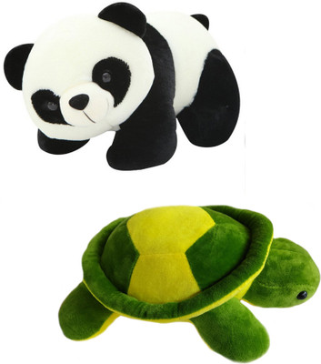 

MEGAEMART ANIMAL SOFT TOY PANDA AND TORTOISE - 40 cm(Multicolor)