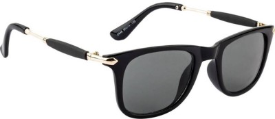 PARRK Wayfarer Sunglasses(For Men & Women, Black)