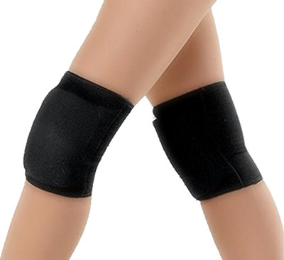 

Rzlecort Adjustable padded Knee Cap Knee Support (1 pair) SPORTS WEAR Knee Support (, Black