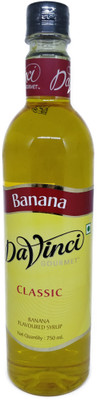 

Davinci Gourmet Banana Flavored Syrup 750 ml Banana Flavor(750 ml, Pack of 1)