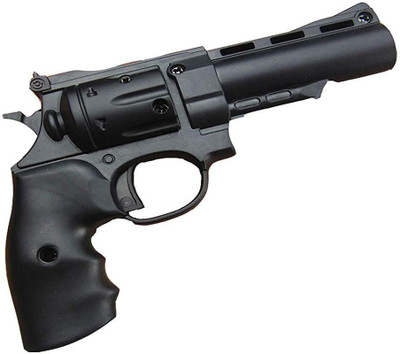 

Bestie Toys Revolver Guns Half Die-Alloy rubber mini bullet gun for kids(Black)