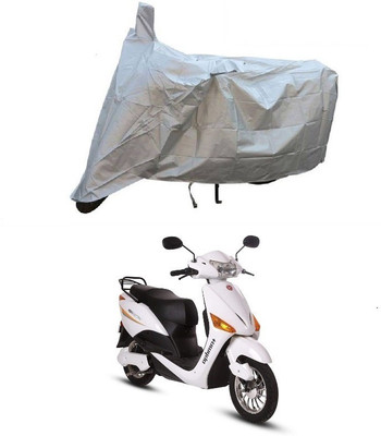 JVG Two Wheeler Cover for Hero(Electric Optima, Silver)