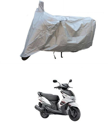 JVG Two Wheeler Cover for Yamaha(Ray, Silver)