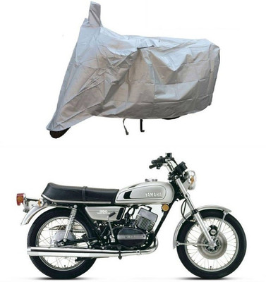 JVG Two Wheeler Cover for Yamaha(RX 100, Silver)
