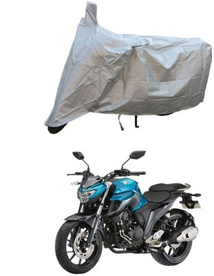 JVG Two Wheeler Cover for Yamaha(FZ, Silver)