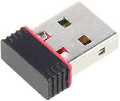 

TOLERAR High Speed Mini WiFi Dongle Receiver 300Mbps, USB 2.0 Wireless LAN Card , Network Connector, nano external dongle_08 USB Adapter(Multicolor)