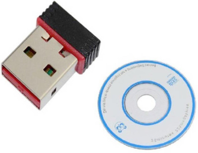

TOLERAR High Speed Mini WiFi Dongle Receiver 300Mbps, USB 2.0 Wireless LAN Card , Network Connector, nano external dongle_13 USB Adapter(Multicolor)