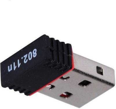 

TOLERAR High Speed Mini WiFi Dongle Receiver 300Mbps, USB 2.0 Wireless LAN Card , Network Connector, nano external dongle_04 USB Adapter(Multicolor)