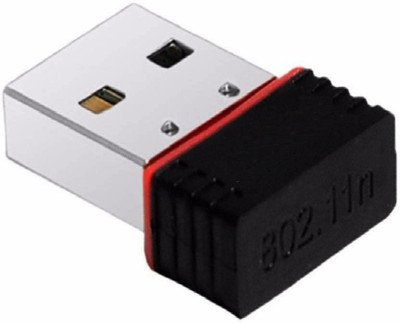 

TOLERAR High Speed Mini WiFi Dongle Receiver 300Mbps, USB 2.0 Wireless LAN Card , Network Connector, nano external dongle_18 USB Adapter(Multicolor)