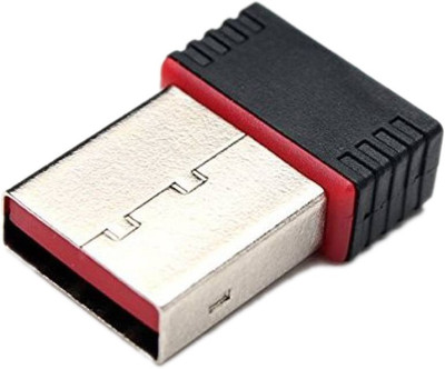 

TOLERAR High Speed Mini WiFi Dongle Receiver 300Mbps, USB 2.0 Wireless LAN Card , Network Connector, nano external dongle_11 USB Adapter(Multicolor)
