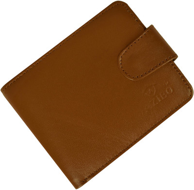 

Azibo Men Brown Genuine Leather Wallet(6 Card Slots), Rust