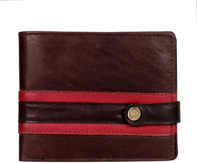 

breiftasche Men Multicolor Genuine Leather Wallet(5 Card Slots), Black