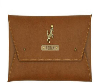 

The Junket Men Tan Artificial Leather Document Holder(1 Card Slot)
