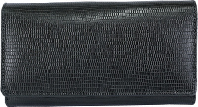 

G'leani Women Black Genuine Leather Wallet(7 Card Slots)