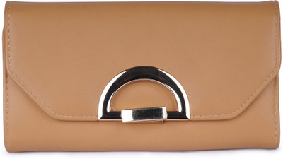 

Prink Women Yellow Artificial Leather Wallet(2 Card Slots)