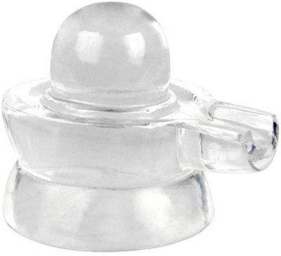 SHIVOHAM Original Sphatik Shivling (150g.) Crystal Yantra(Pack of 1)