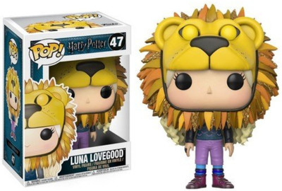 

Funko Harry Potter Luna Lovegood in Lion Hat Pop! Vinyl(Multicolor)