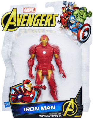 

Hasbro Marvel Avengers: Iron Man 6-Inch Basic(Red)