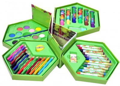 

MERATOY.COM 46 PCS WINNIE DE POOH COLOR ART SET