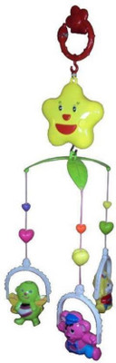 

ishan creation Sweet Cuddle Cot Cradle Musical Rattle 6 Pc Set Rattle Rattle(Multicolor)