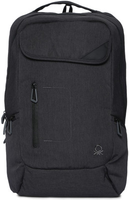 

United Colors of Benetton URIPOWER LAPTOP BACKPACK 26 L Laptop Backpack(Black), 901